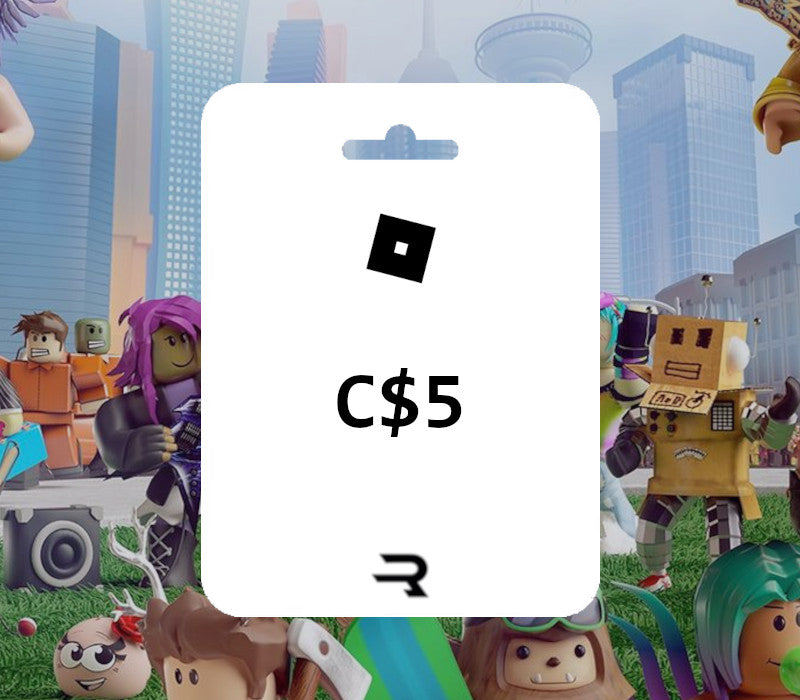Rewarble Roblox CAD 5 Gift Card CA