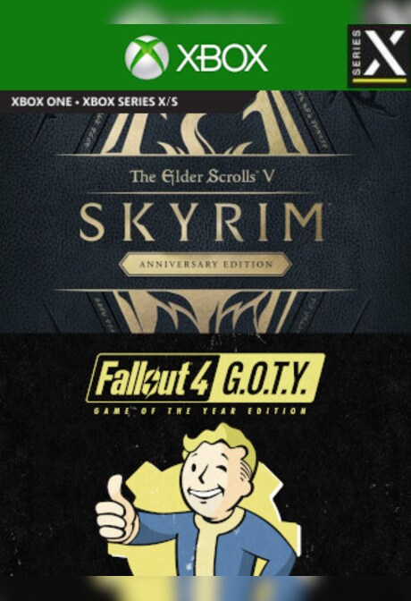 Skyrim Anniversary Edition + Fallout 4 G.O.T.Y Bundle (Xbox Series X/S) - Xbox Live Key - EUROPE