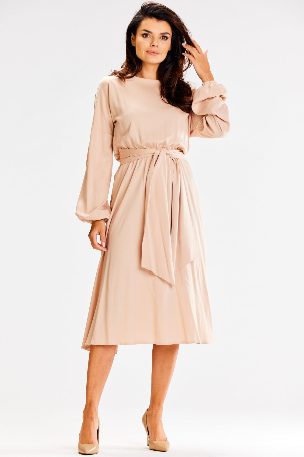Robe femme awama De Jour De — beige