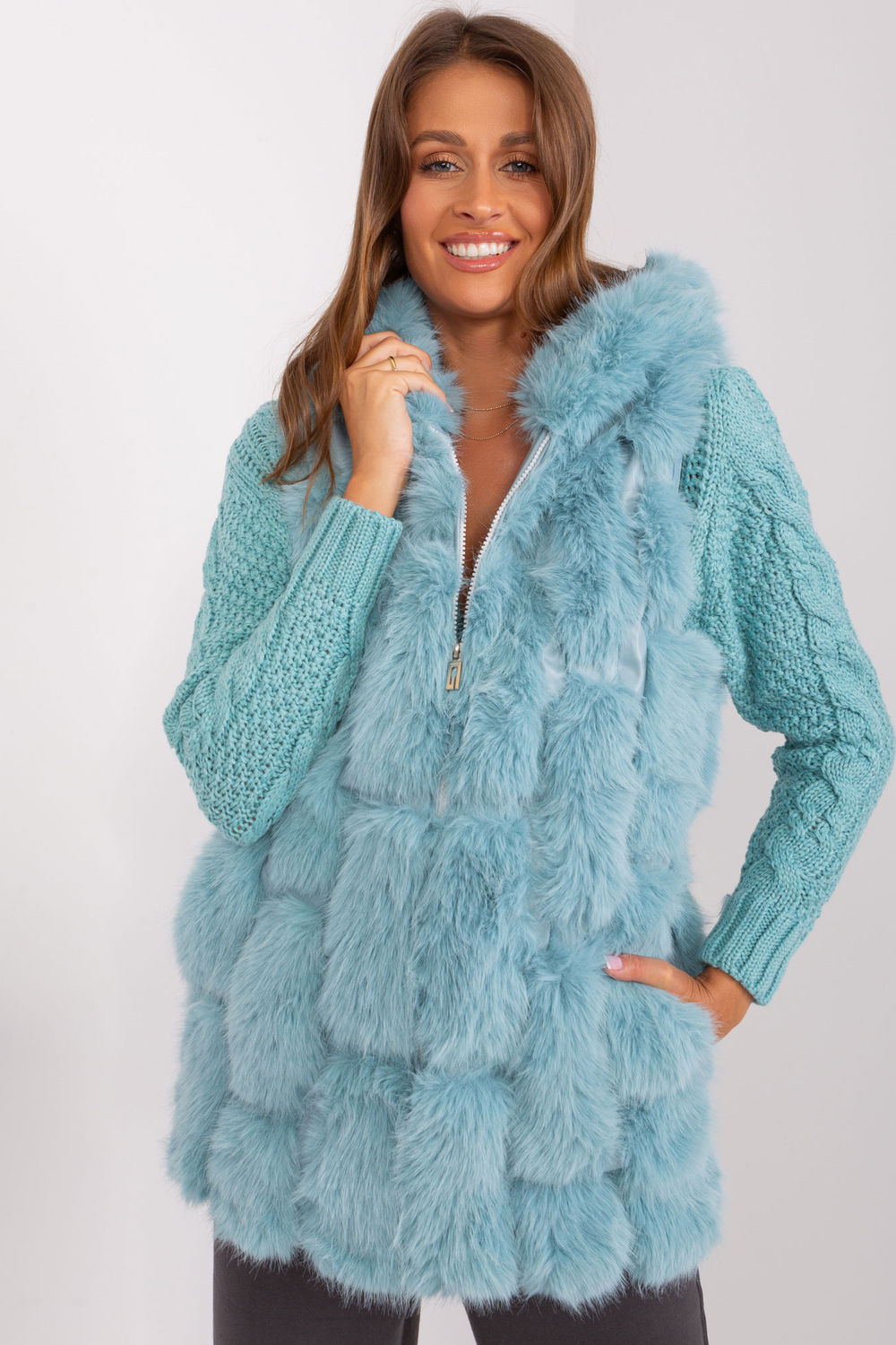 Gilet femme AT — vert