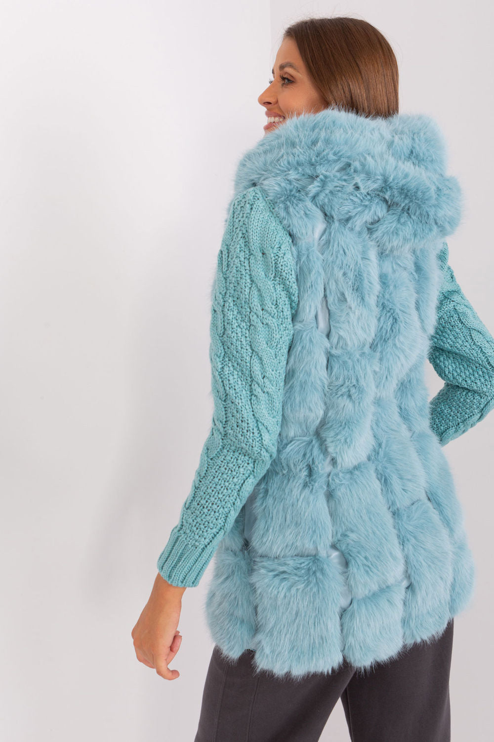 Gilet femme AT — vert