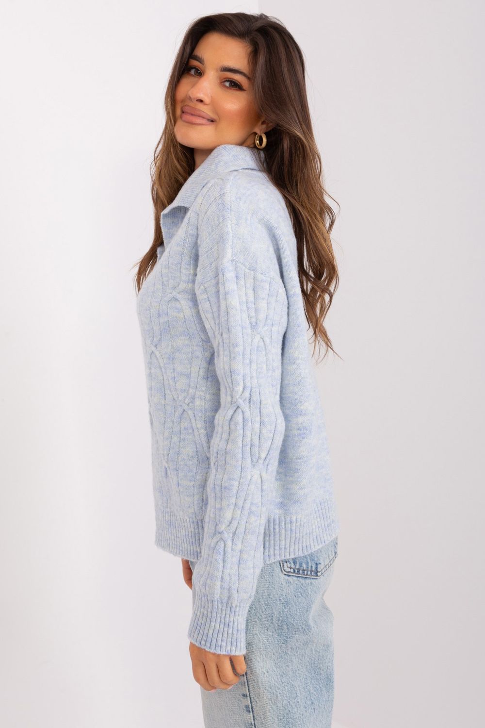 Pull femme AT Chandail Chandail — bleu