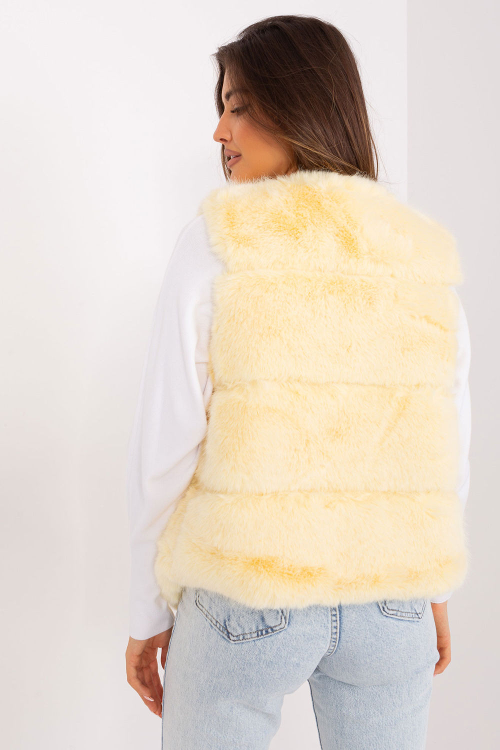 Gilet femme AT — jaune