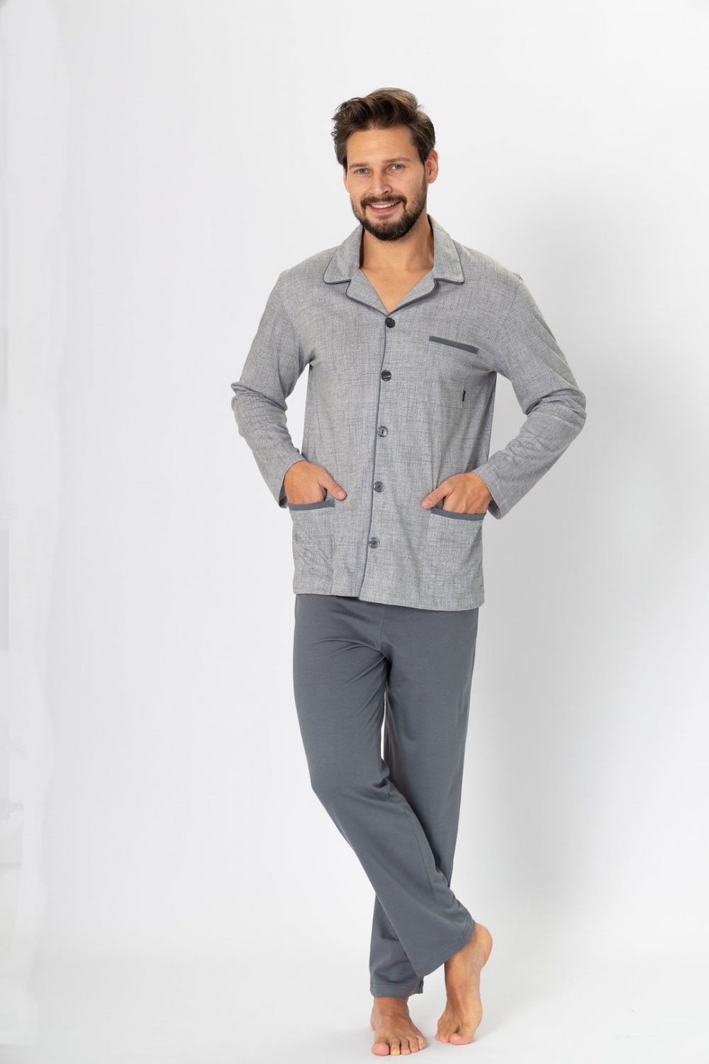 Pyjama homme M-Max — gris
