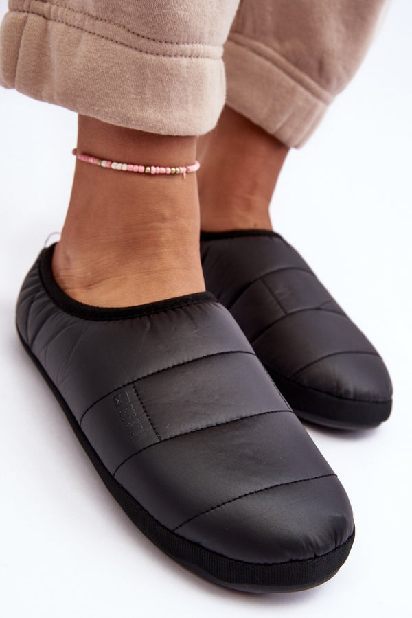 Pantalon femme Step in style Pantoufles Pantoufles — noir