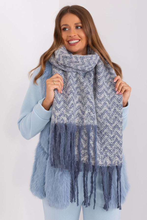 Châle femme AT — bleu