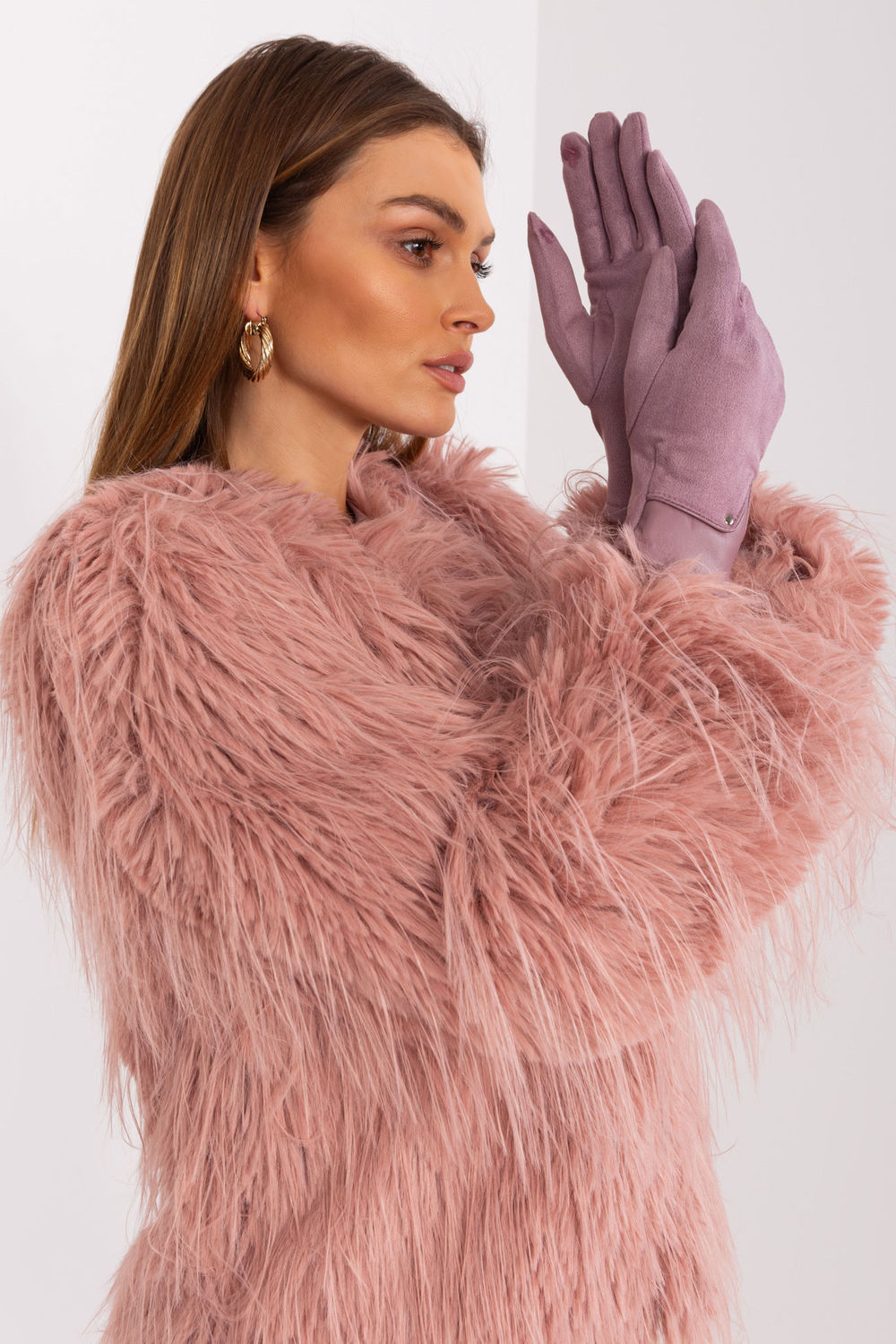 Gants femme AT — violet