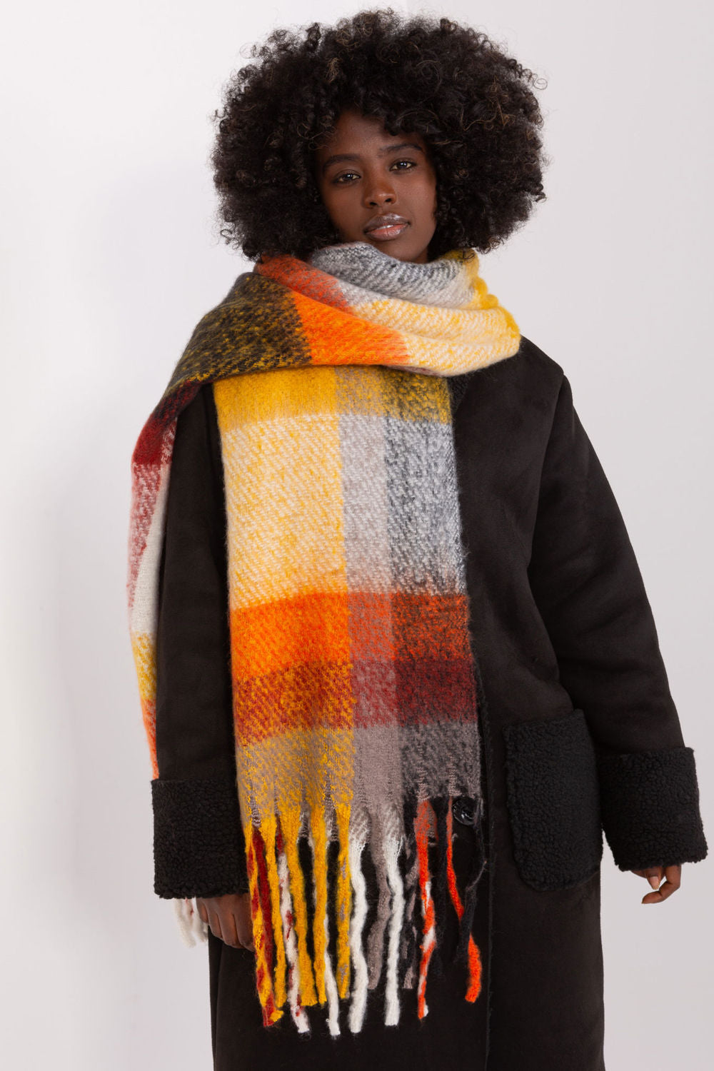Châle femme AT — orange