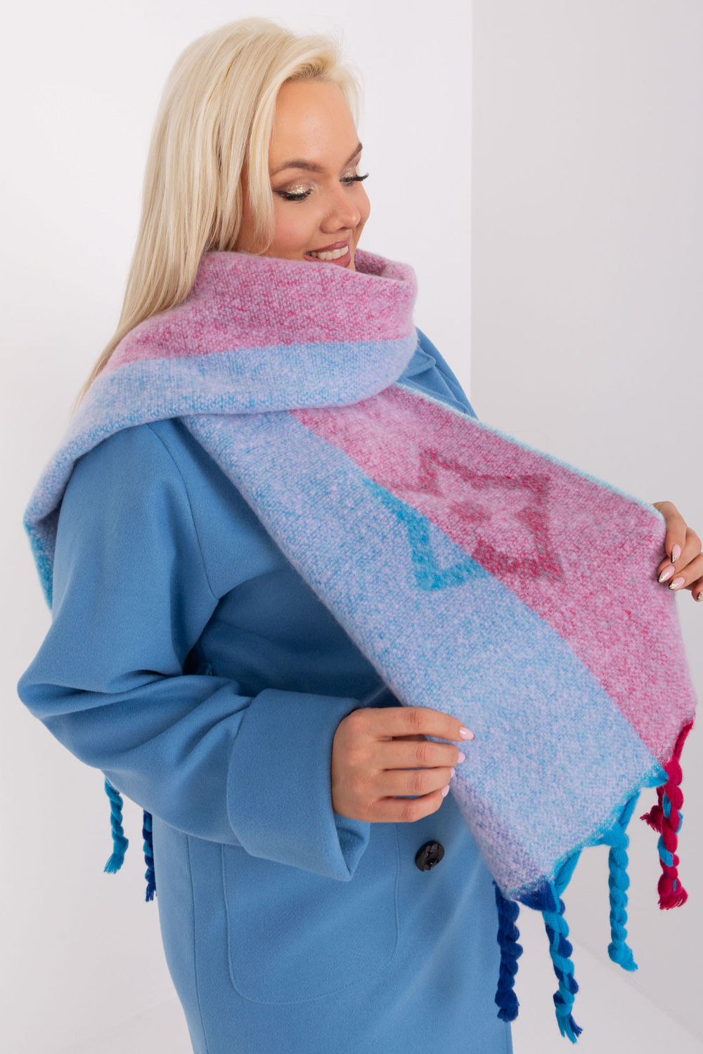 Châle femme AT — multicouleur