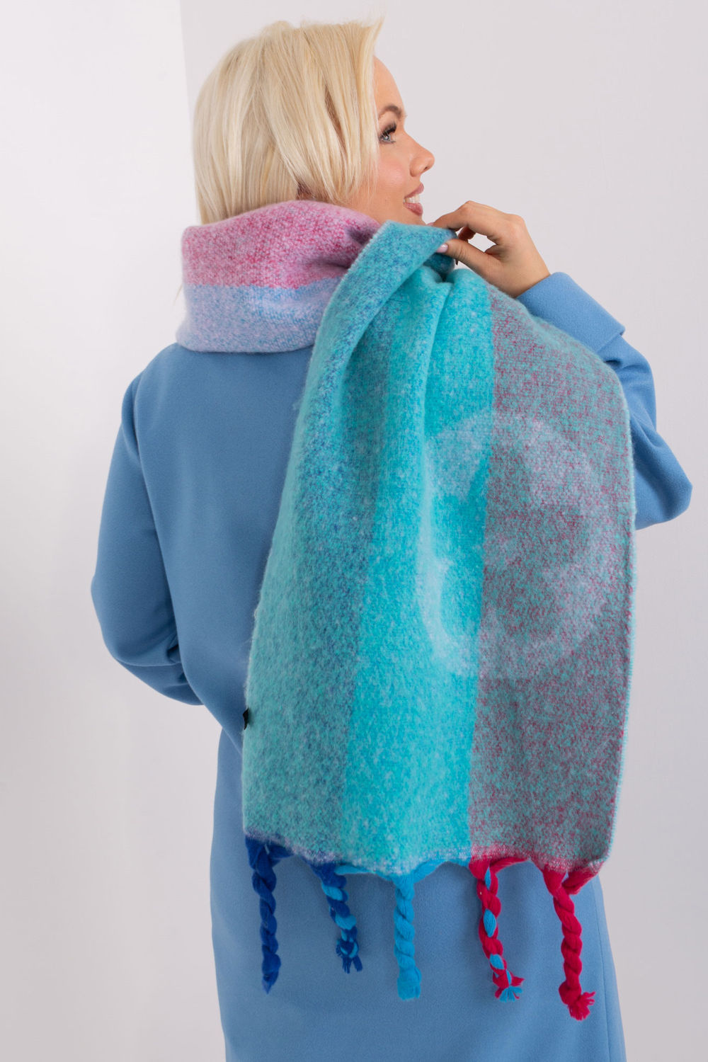 Châle femme AT — multicouleur