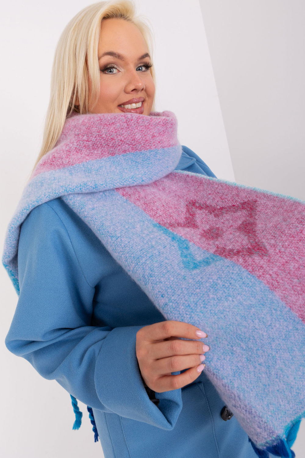 Châle femme AT — multicouleur