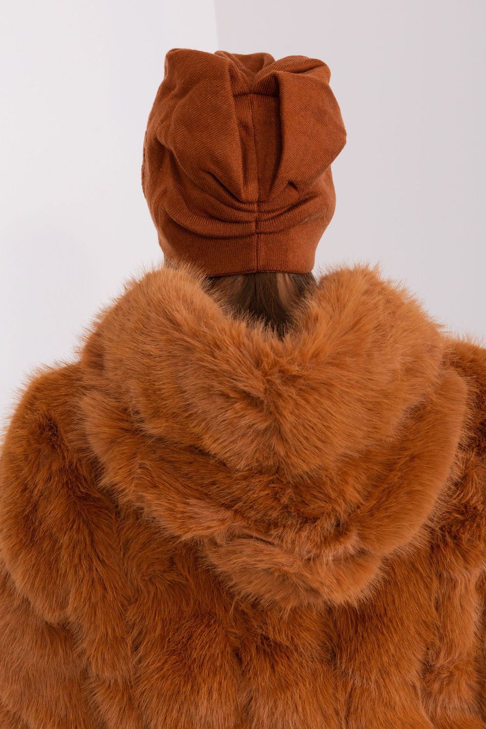 Bonnet femme AT — brun