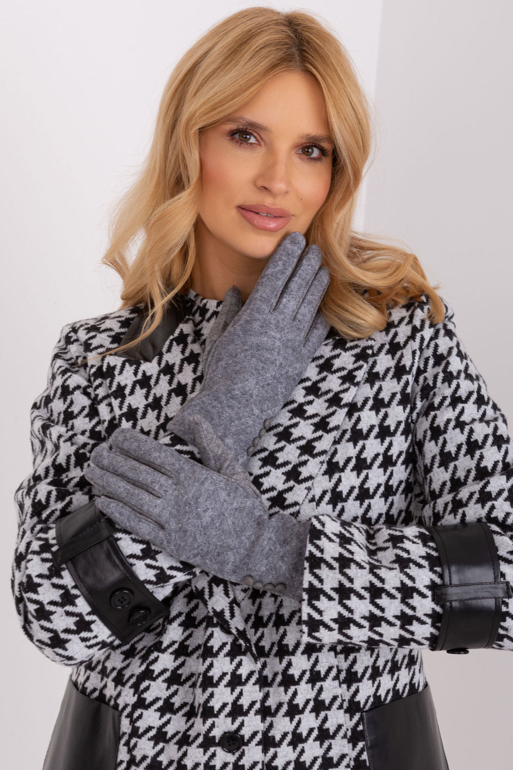 Gants femme AT — gris
