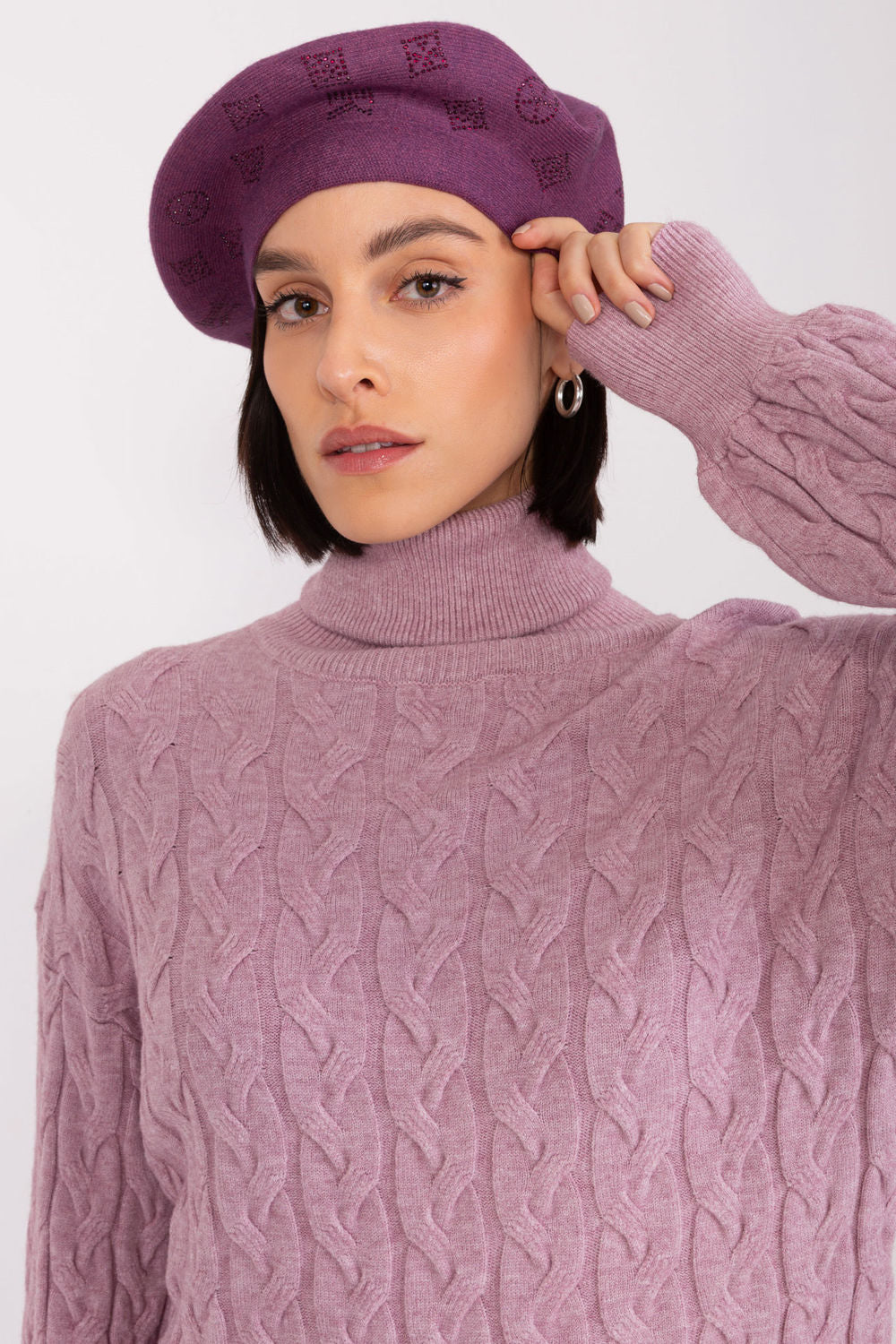 Béret femme AT — violet