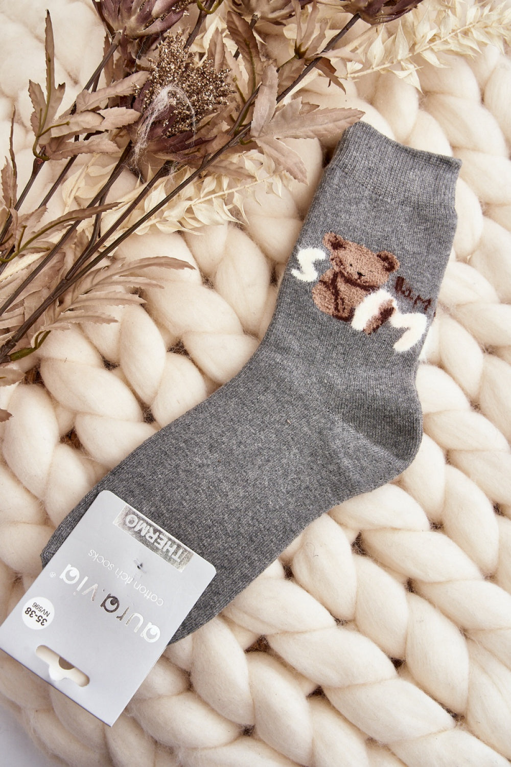 Chaussettes femme Step in style — gris