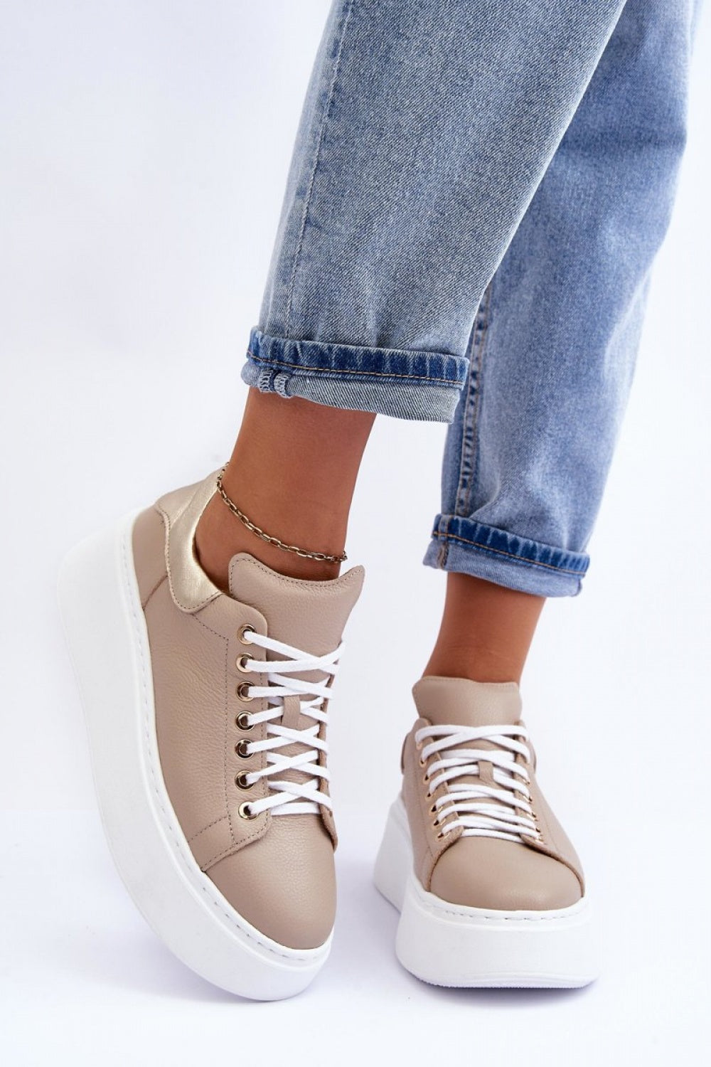 Chaussures de sport femme Step in style — beige