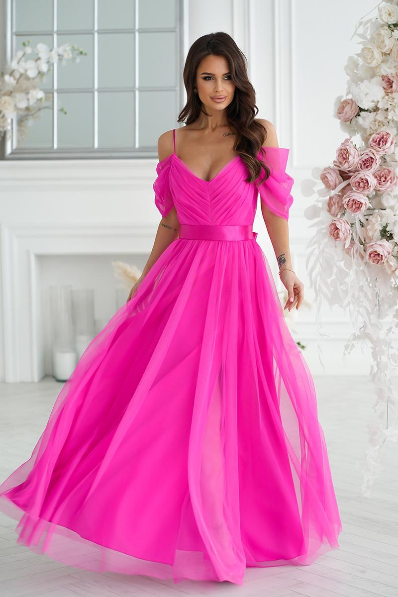 Robe femme Bicotone Longue Longue — violet