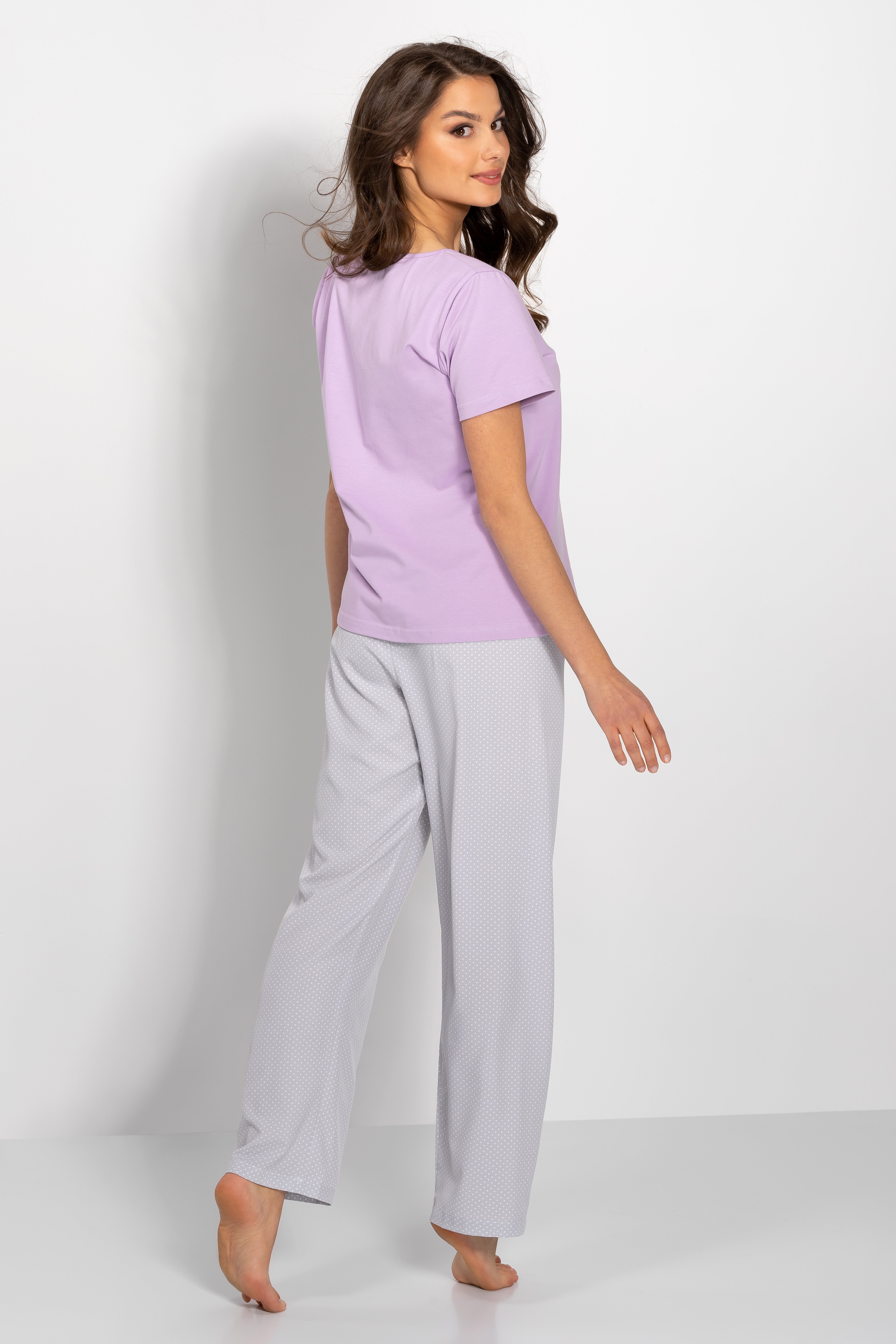 Pyjama femme Momenti Per Me — gris