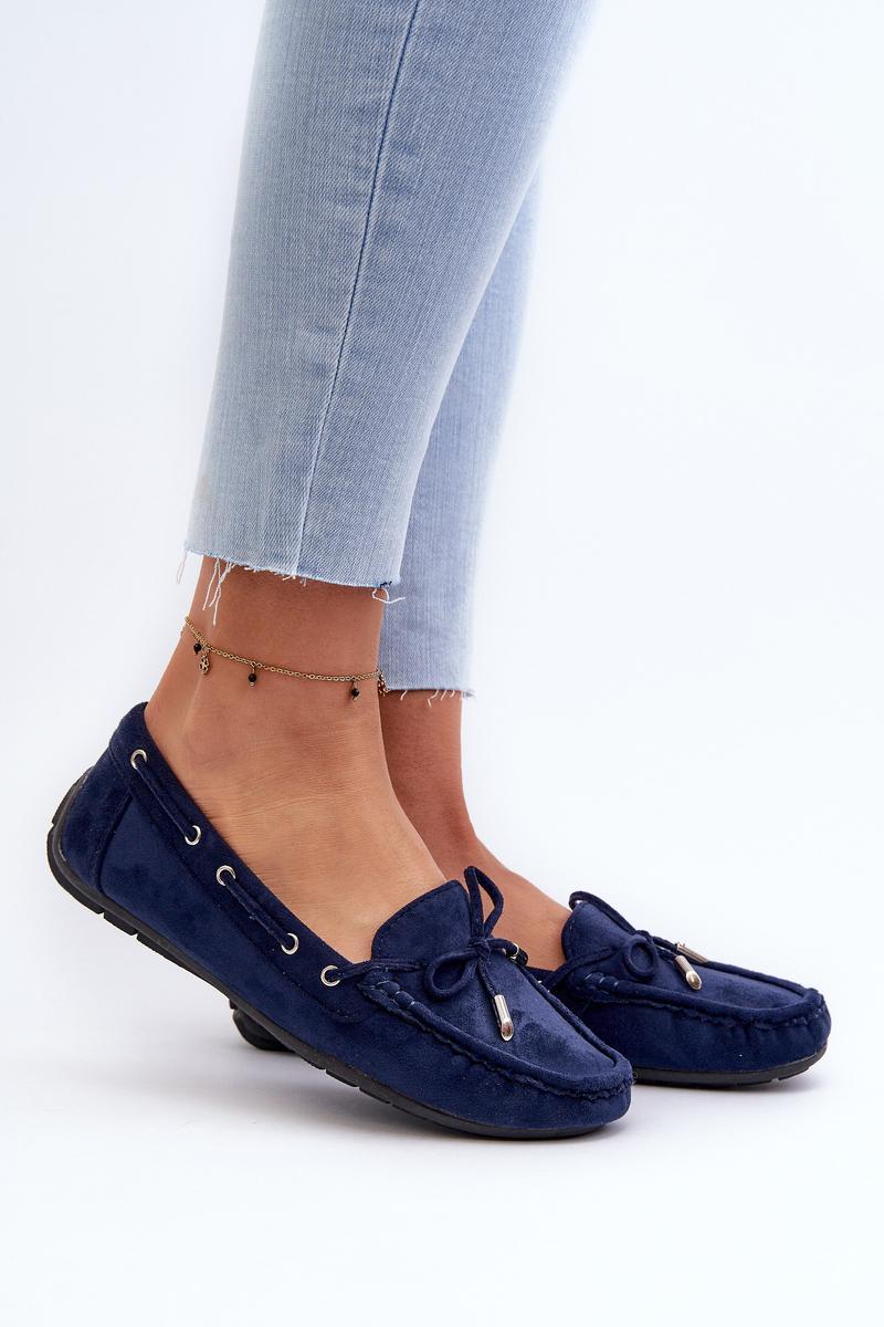 Moccasins femme Step in style — bleu marine