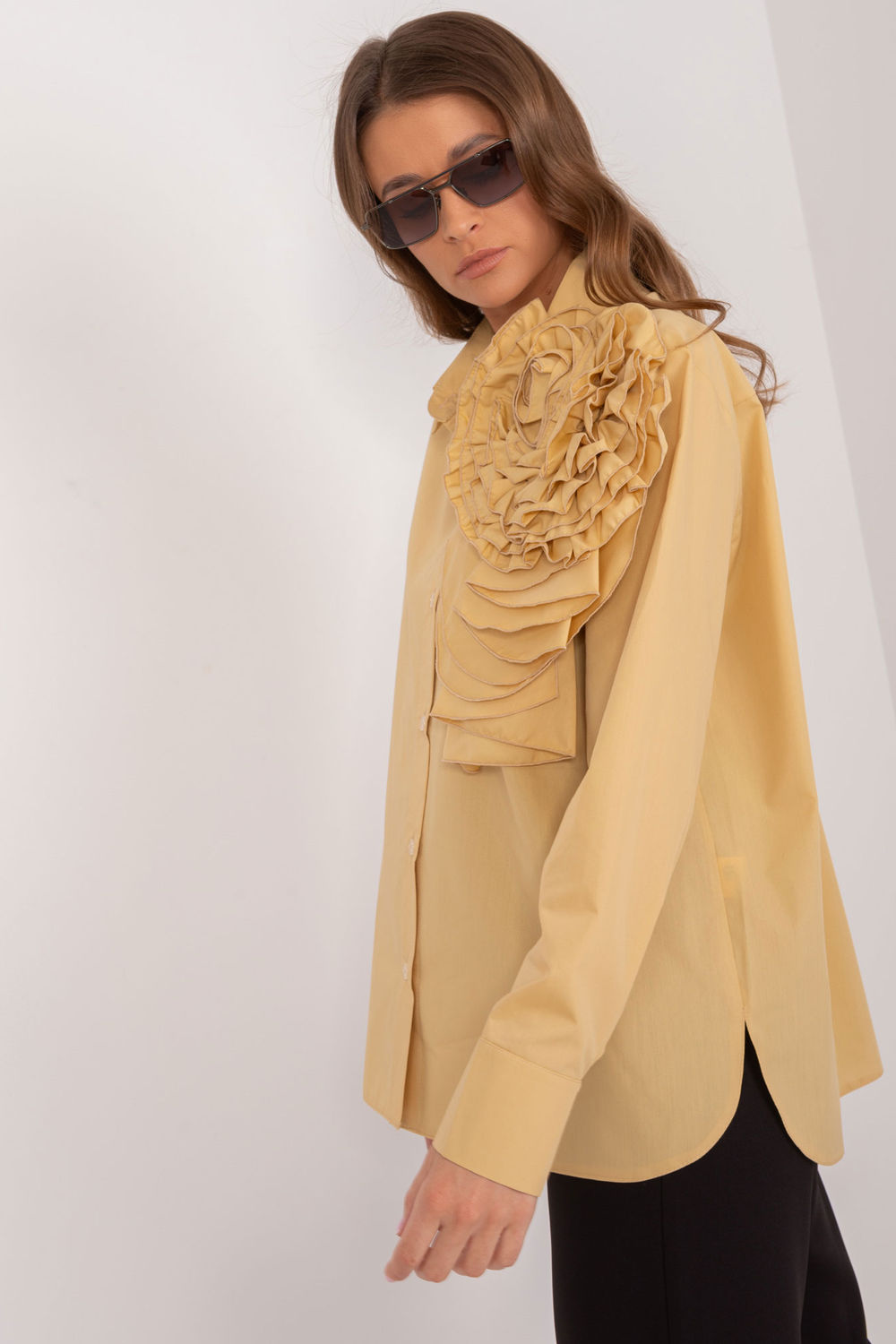Blouse femme Lakerta — jaune