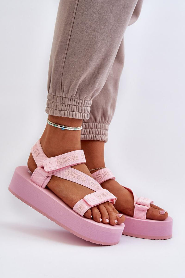 Sandales femme Step in style À Plateforme À — rosé