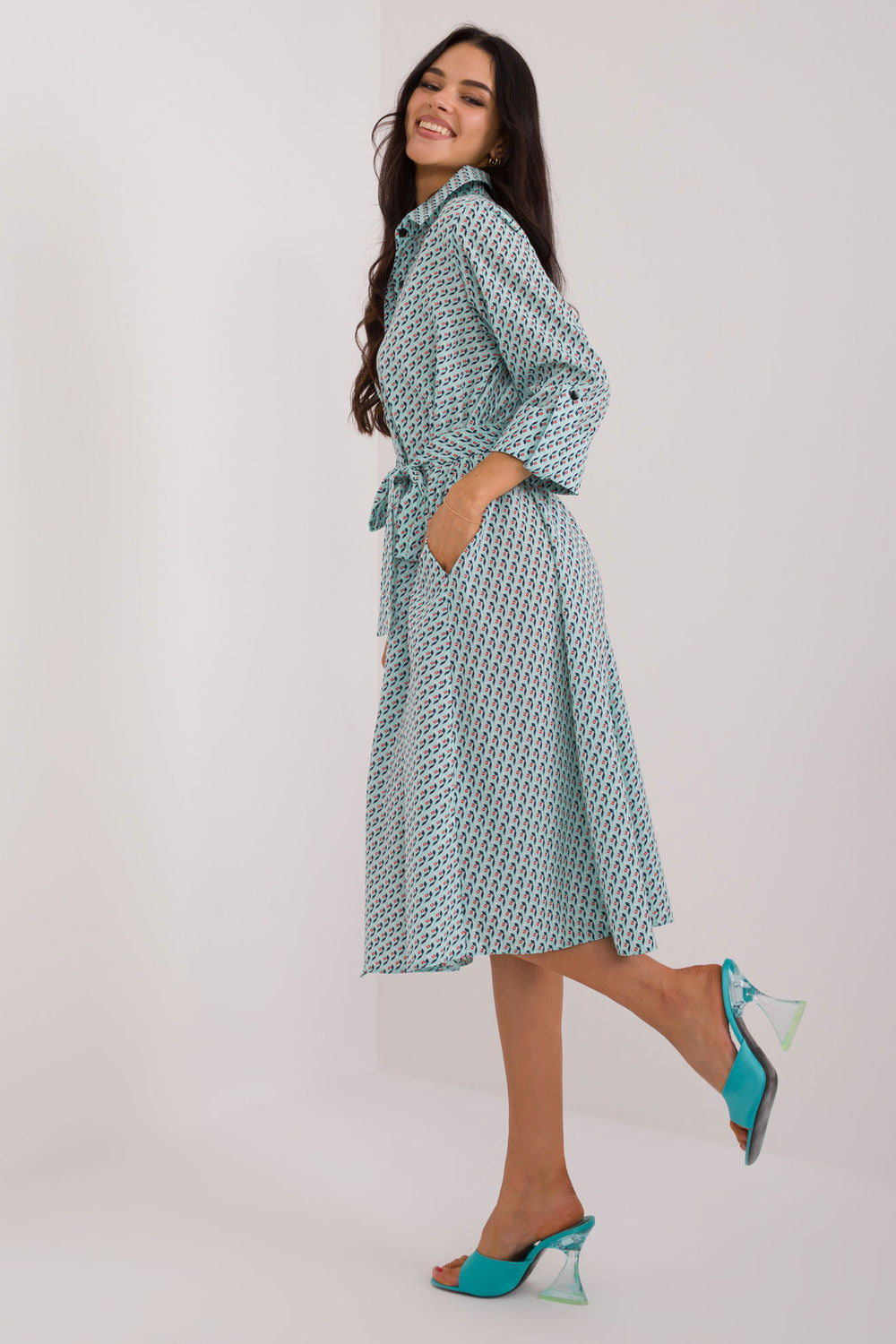 Robe femme Lakerta De Jour De — vert