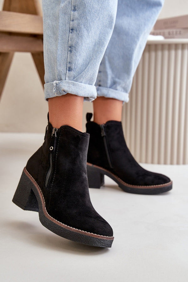 Bottes femme Step in style À Talons À — noir