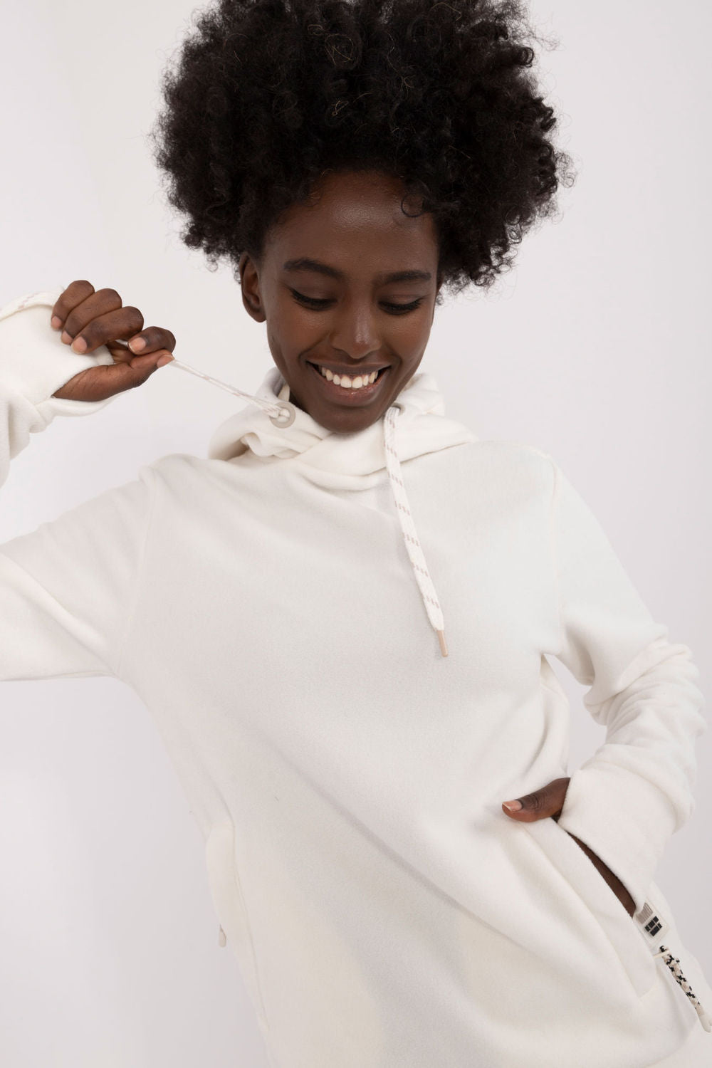 T-shirt femme Sublevel Sweatshirt Sweatshirt — blanc