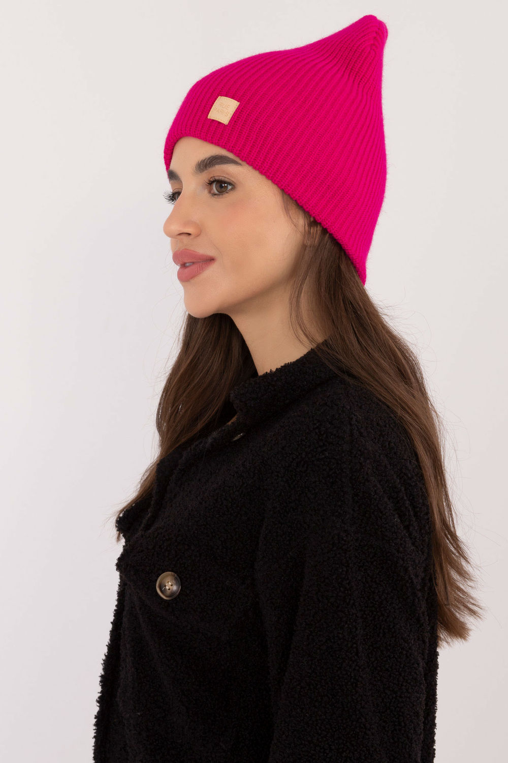 Bonnet femme Rue Paris — rosé