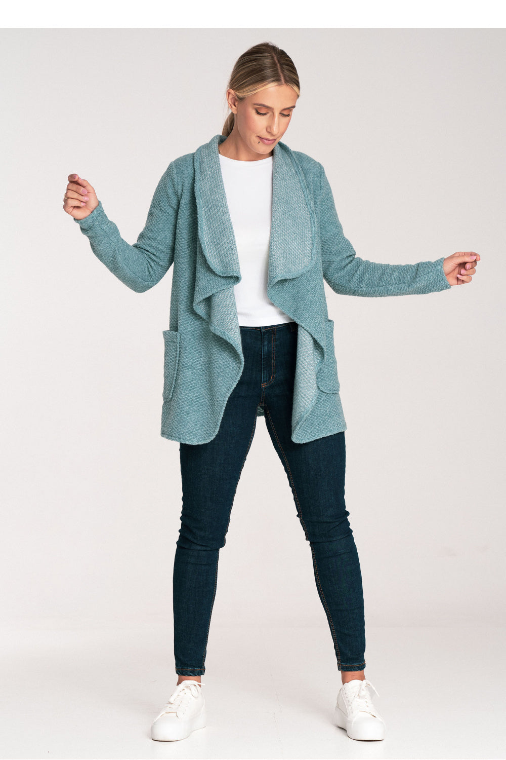 Cardigan femme Figl — vert