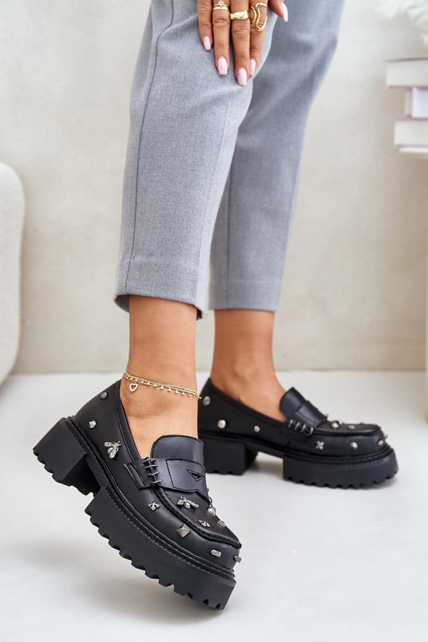 Bottes femme Step in style Chaussures Basses Chaussures — noir