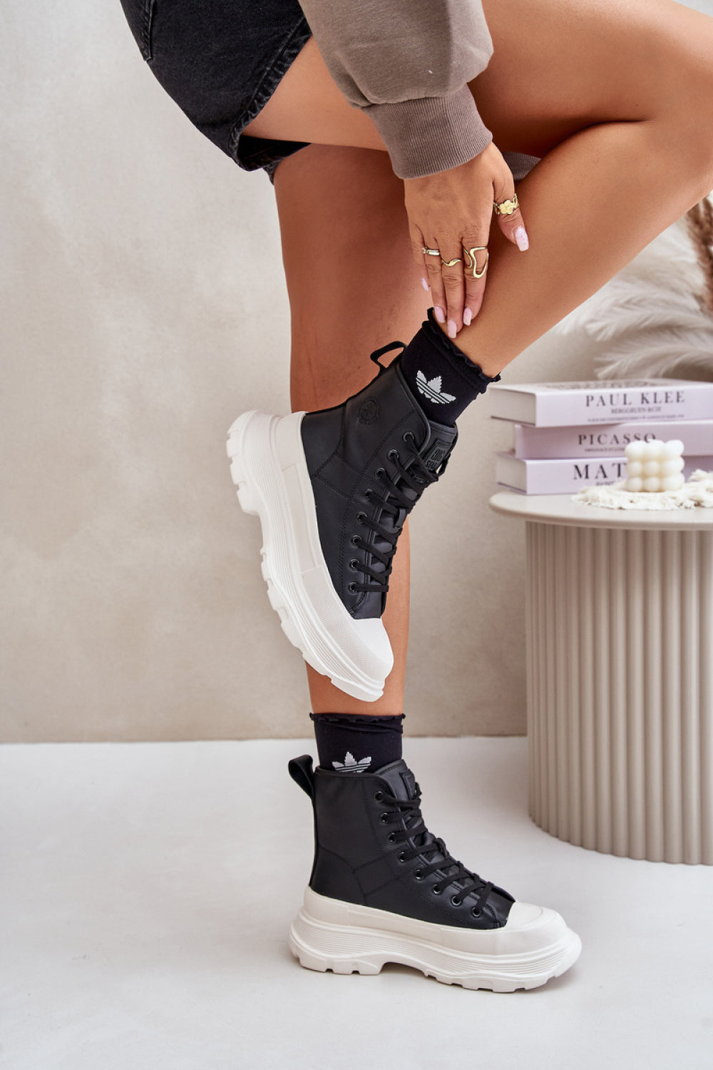 Baskets femme Step in style — noir