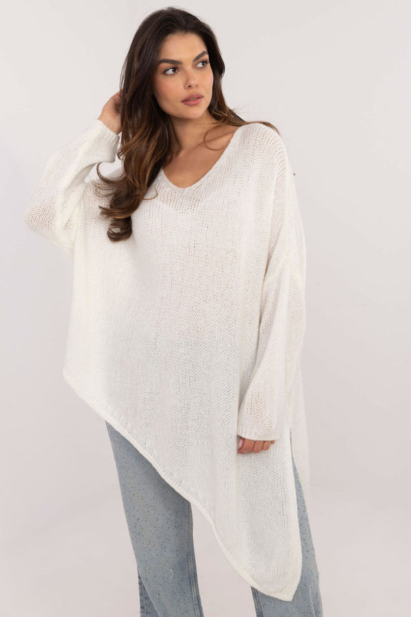 Pull femme Och Bella Chandail Chandail — beige
