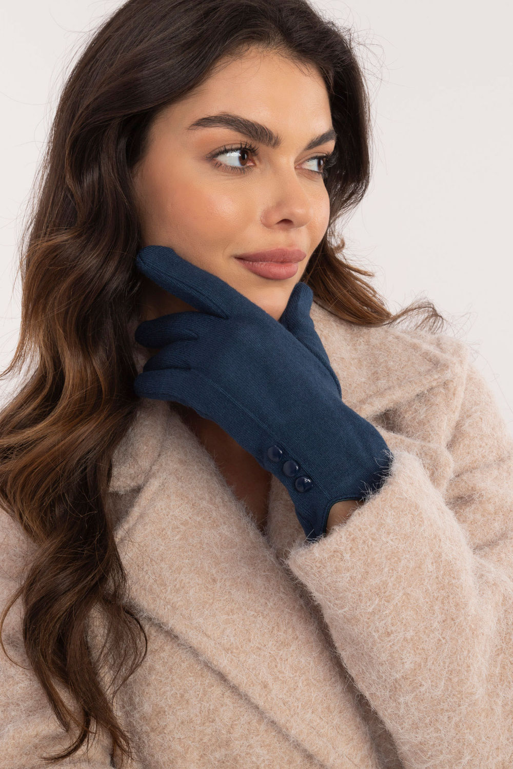 Gants femme AT — bleu