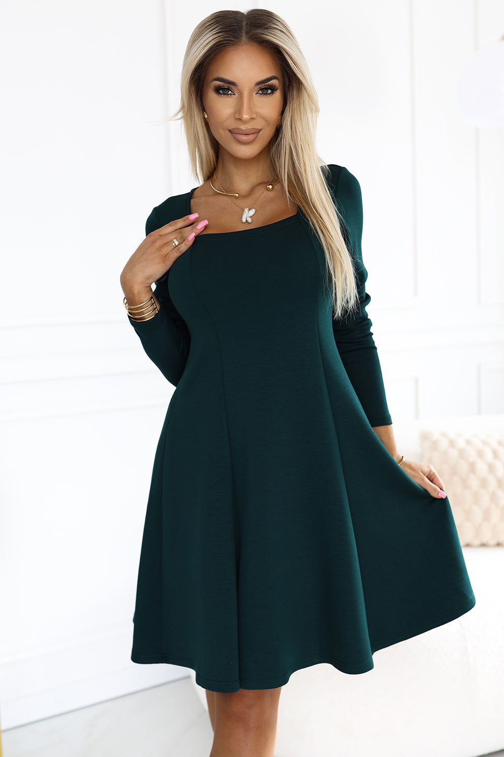Robe femme Numoco De Jour De — vert