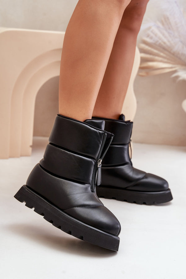 Bottes femme Step in style De Neige De — noir