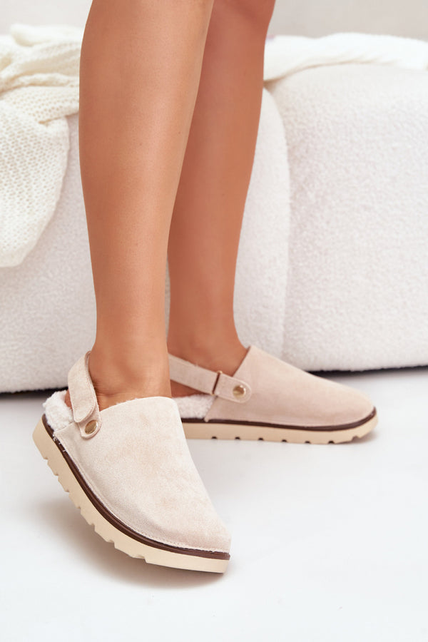 Pantalon femme Step in style Pantoufles Pantoufles — beige