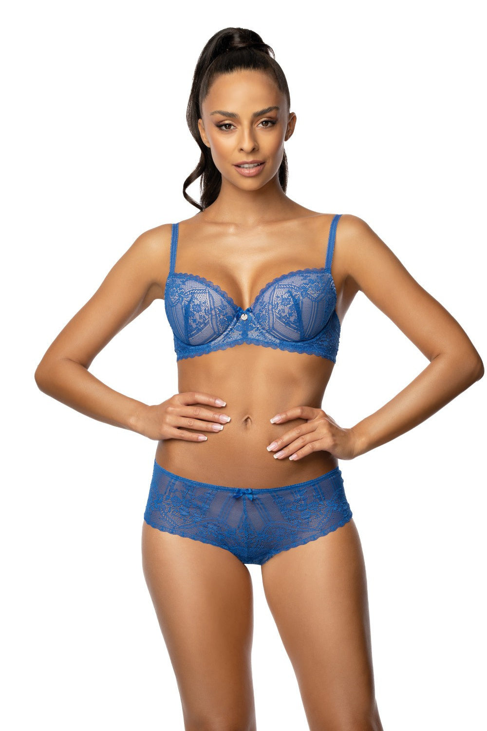 String femme Mat Strings Strings — bleu
