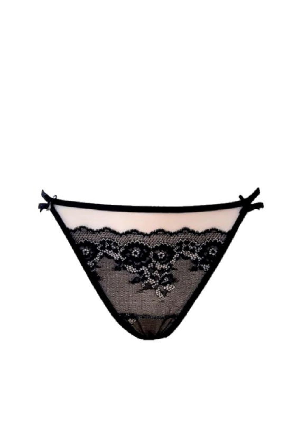 String femme Mat Strings Strings — noir