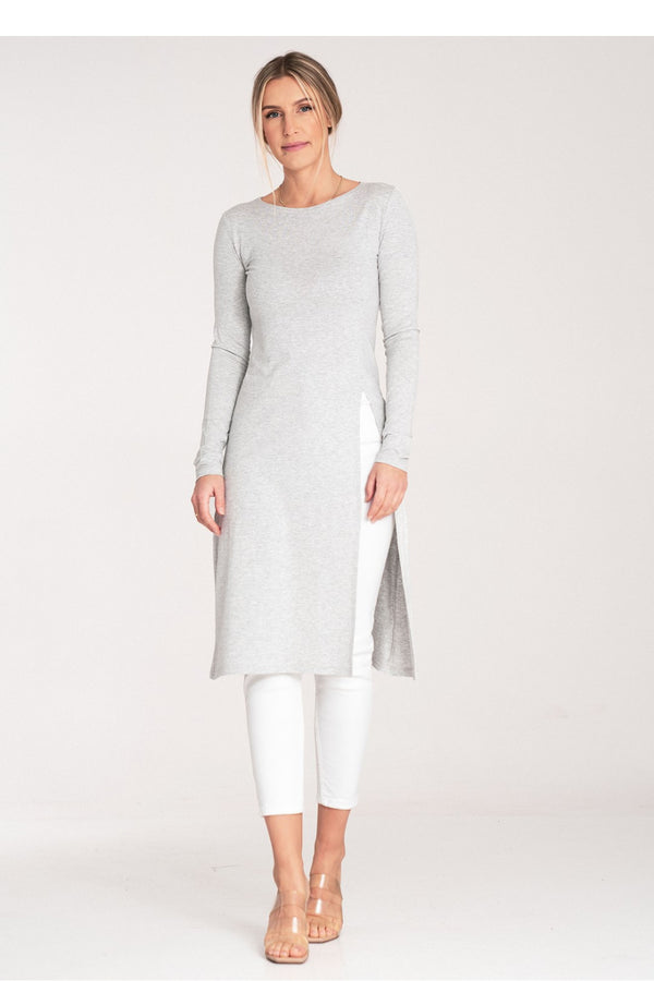 Blouse femme Figl Tunique Tunique — gris