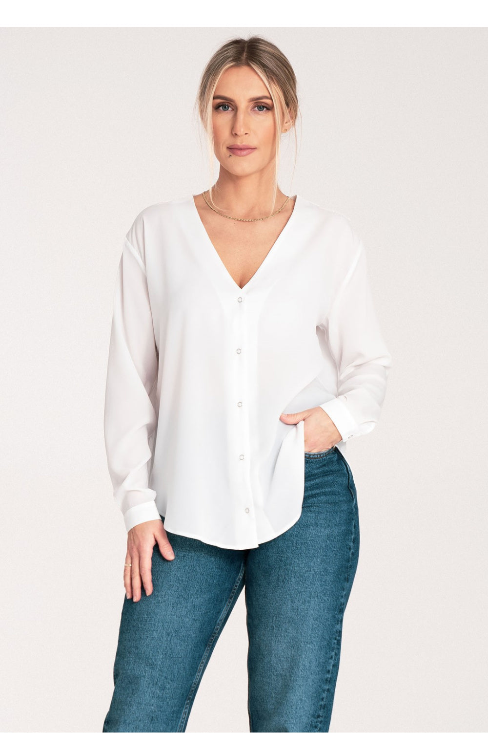 Blouse femme Figl — beige