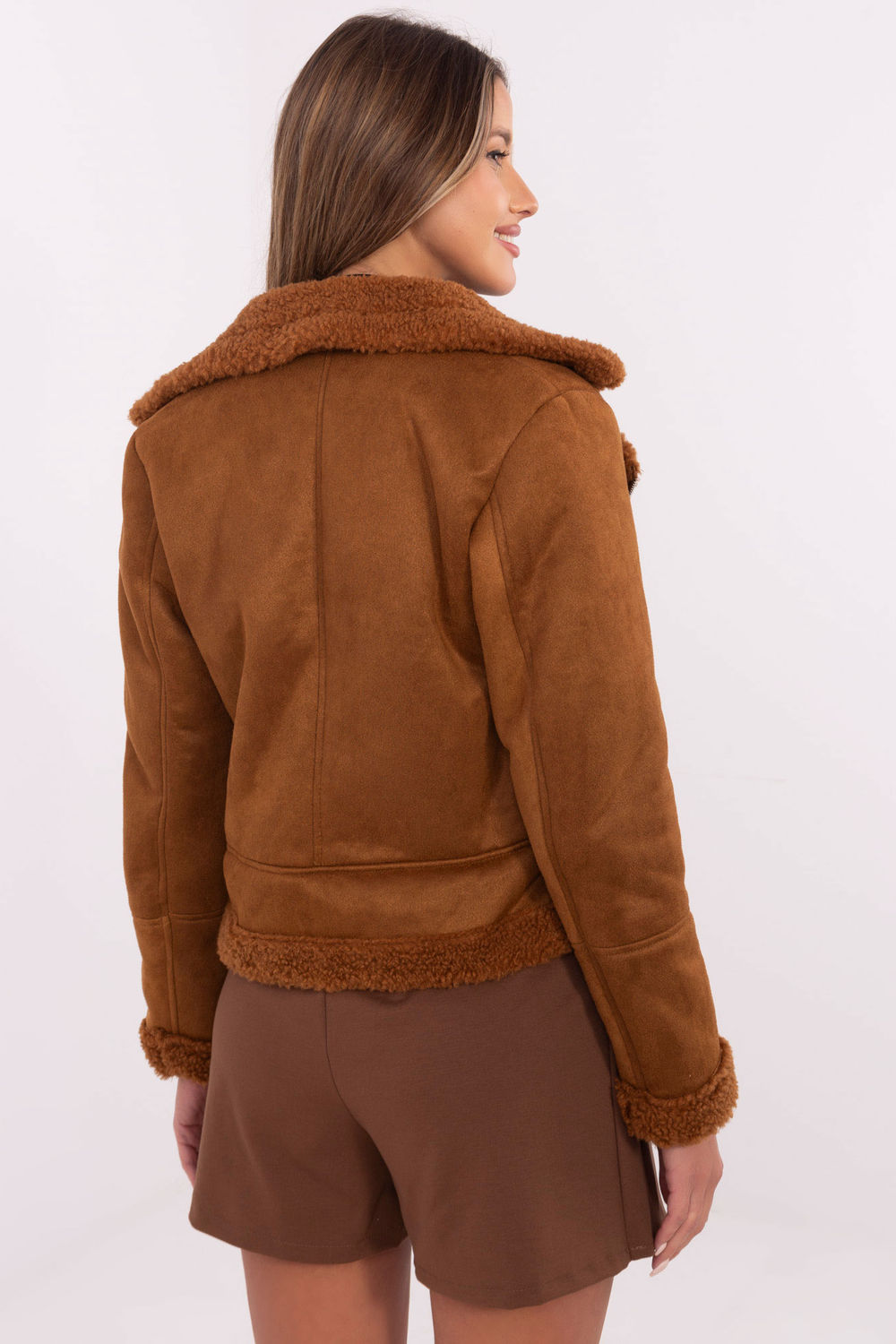 Veste femme Italy Moda — brun