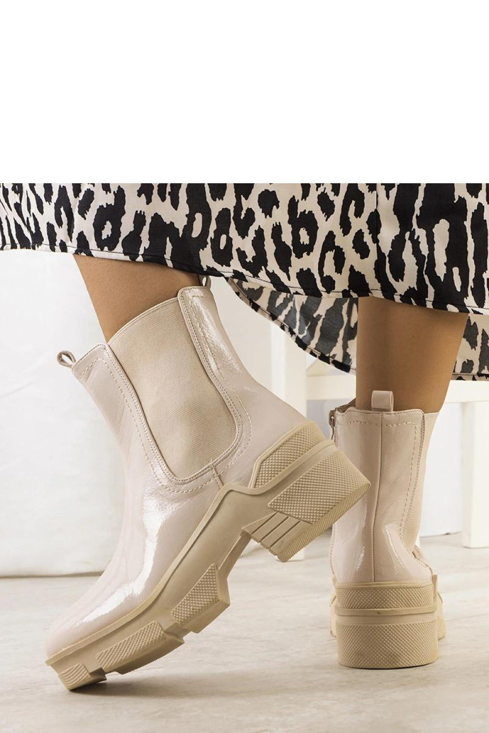 Bottes femme Solea — beige