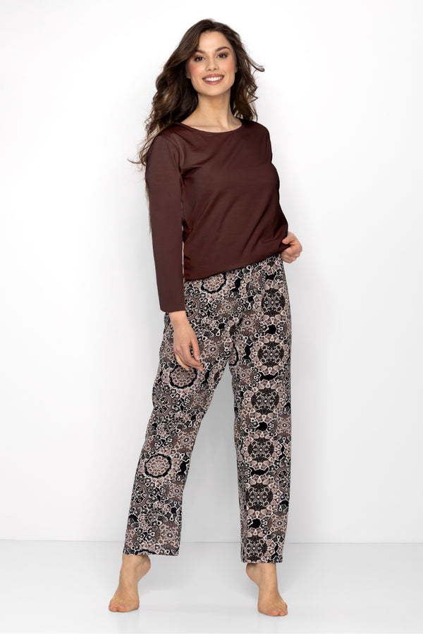 Pyjama femme Momenti Per Me — brun