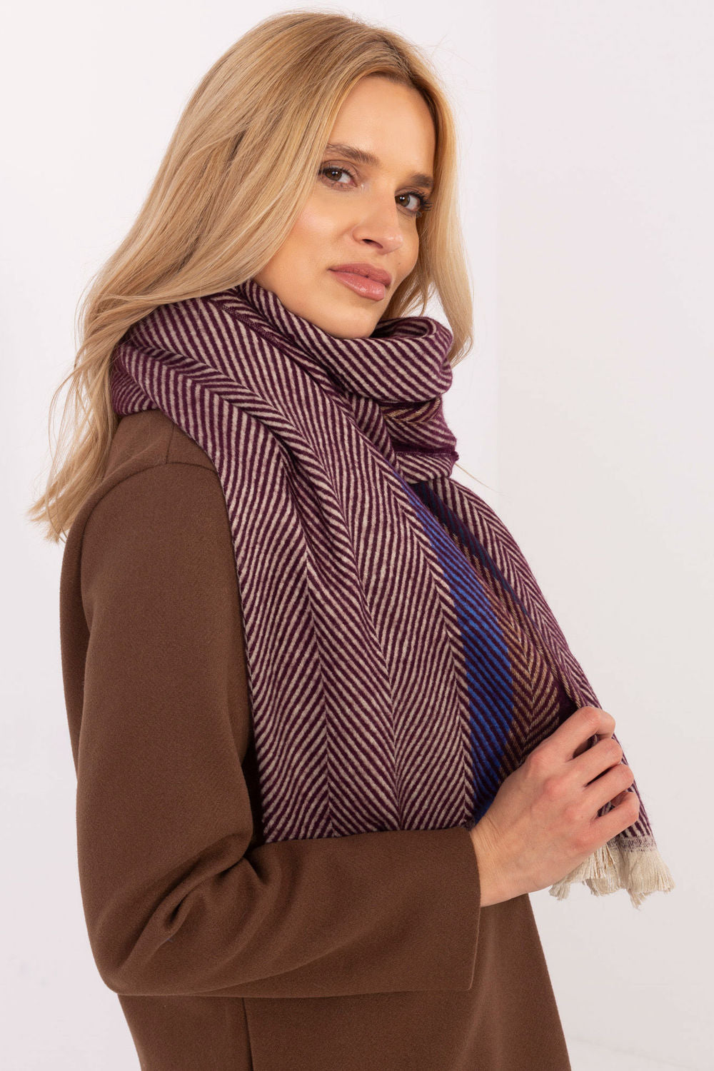 Châle femme AT — rouge