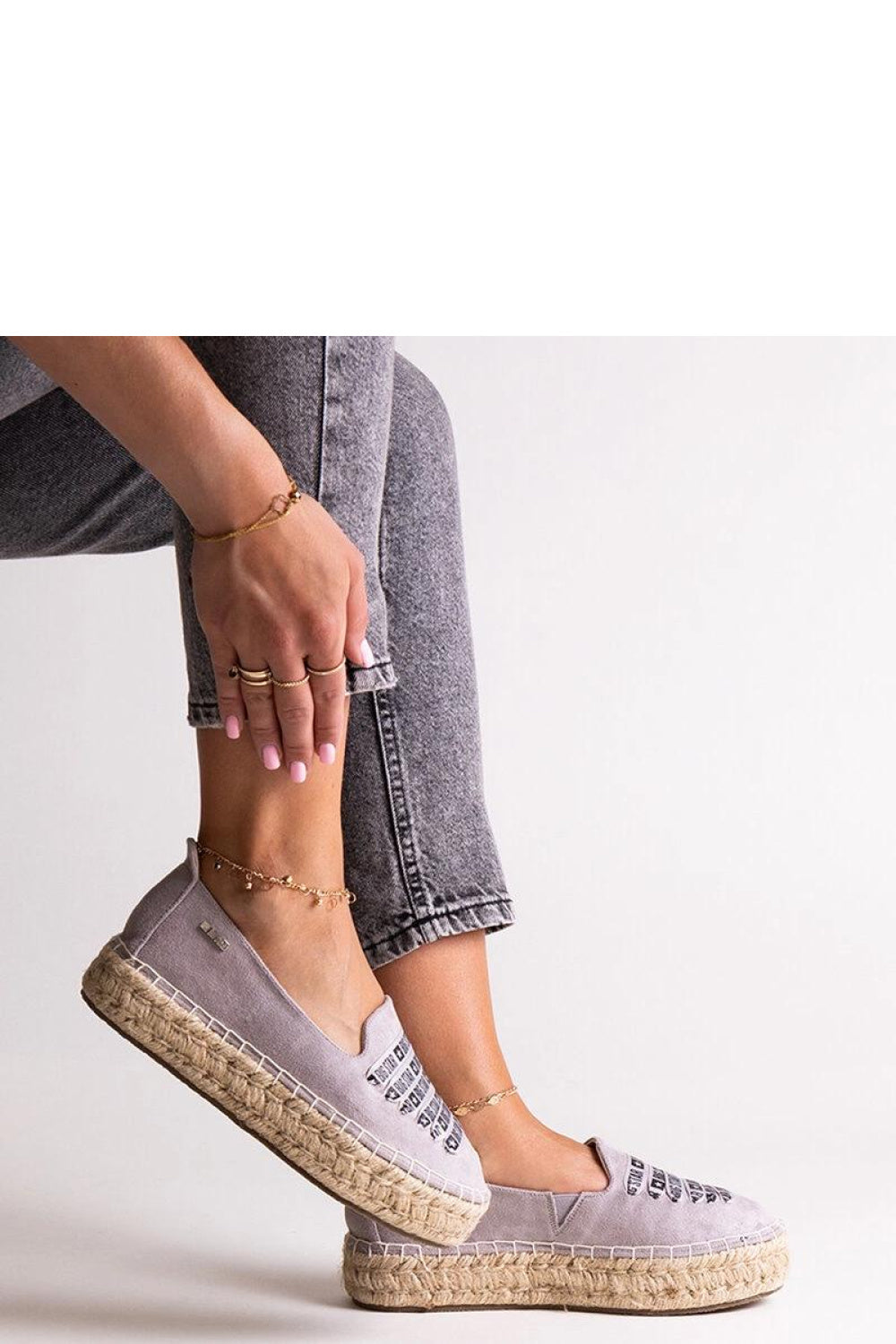 Espadrille femme Solea — gris