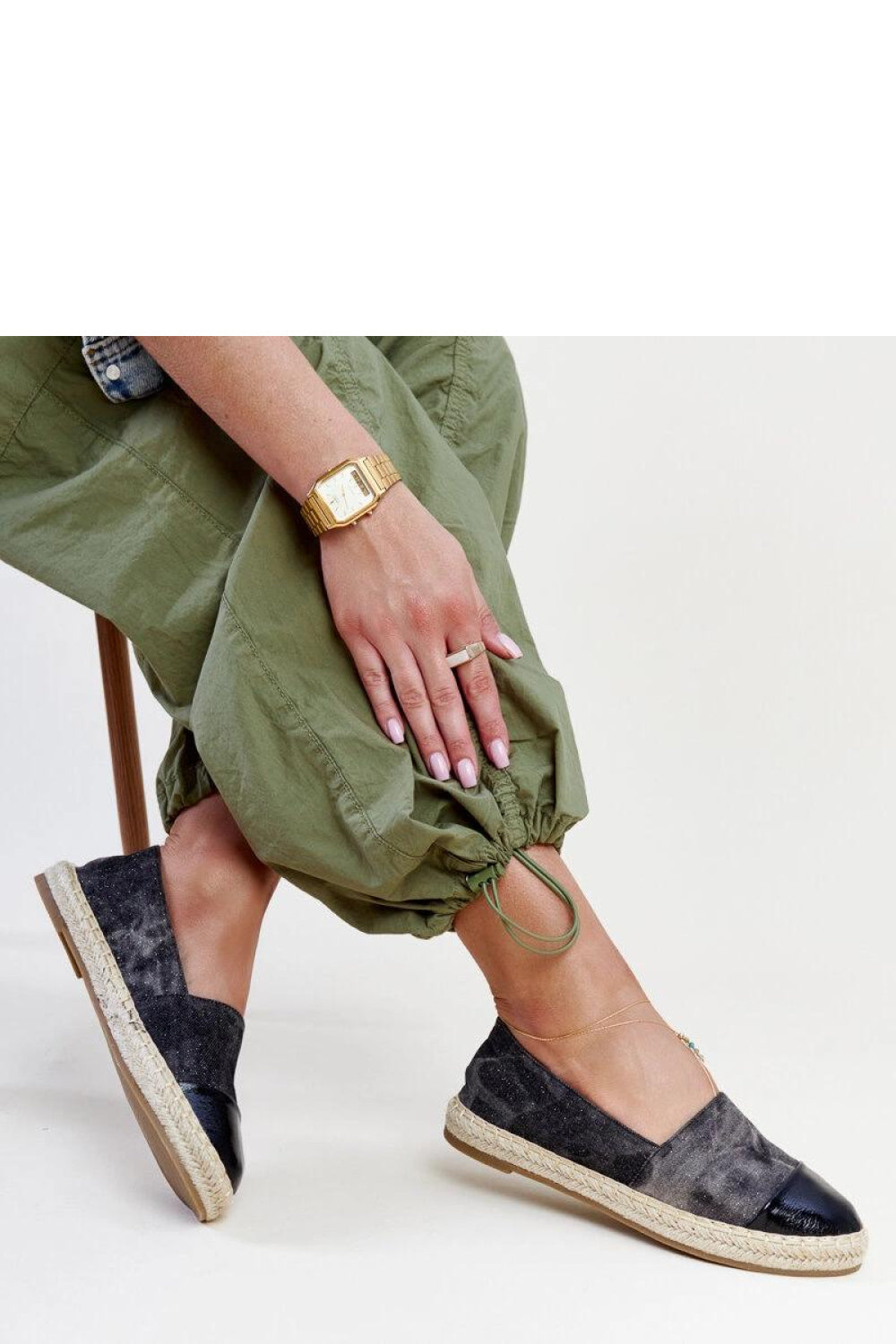 Espadrille femme Solea — noir