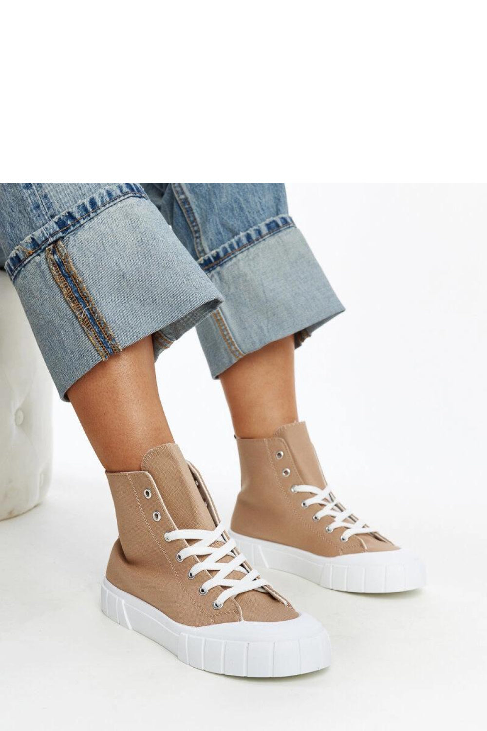 Baskets femme Solea — brun