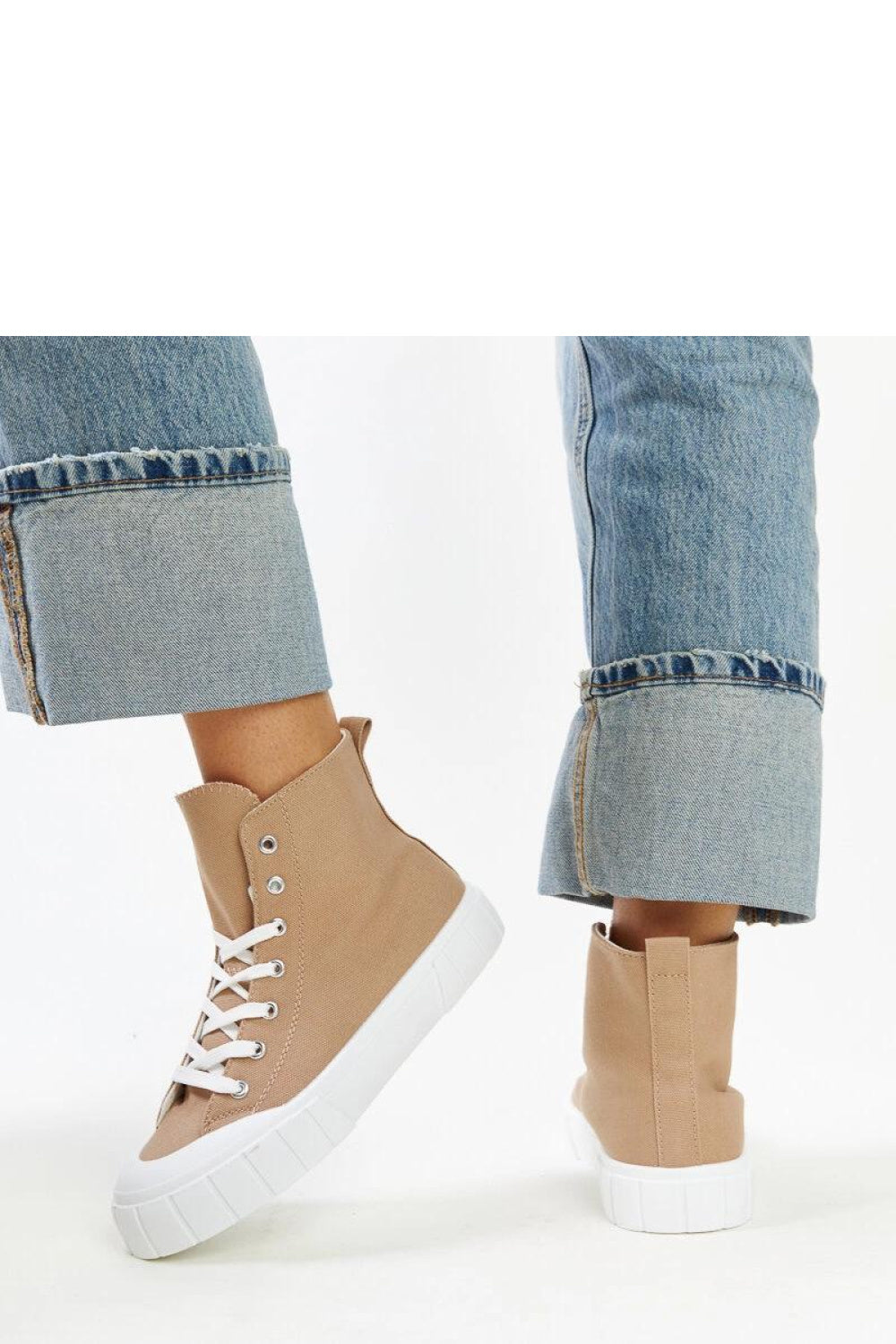 Baskets femme Solea — brun