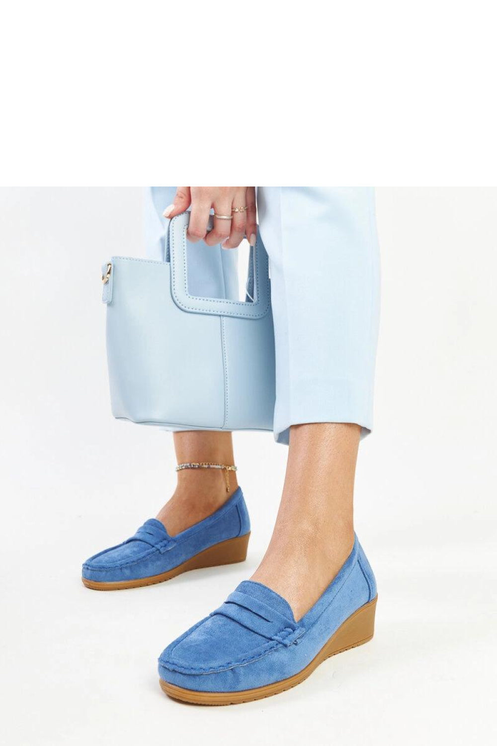 Moccasins femme Solea — bleu